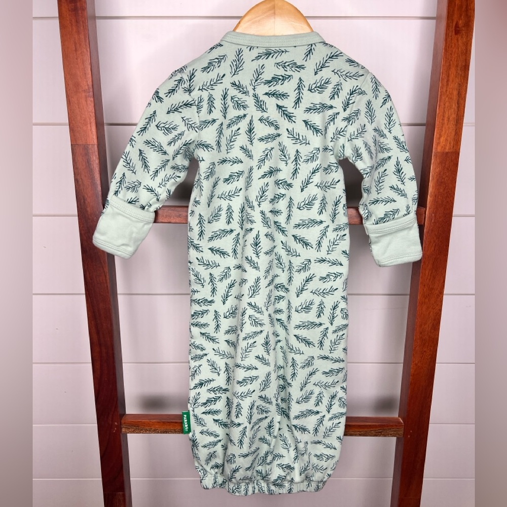 Green Pine Pattern Baby Sleep Sack - Picture 2 of 6